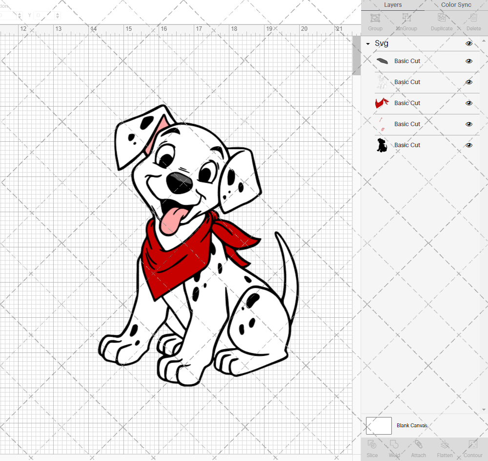 Puppies - 101 Dalmatians, Svg, Dxf, Eps, Png - SvgShopArt