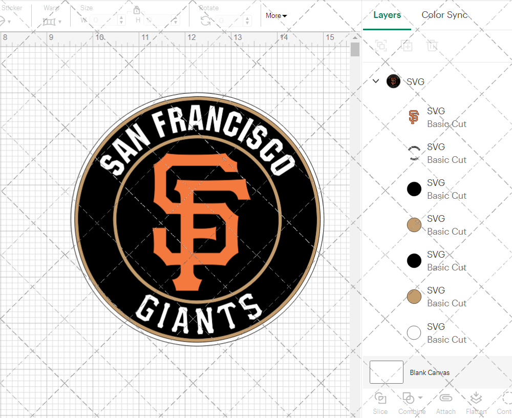 San Francisco Giants Circle 2000 002, Svg, Dxf, Eps, Png - SvgShopArt