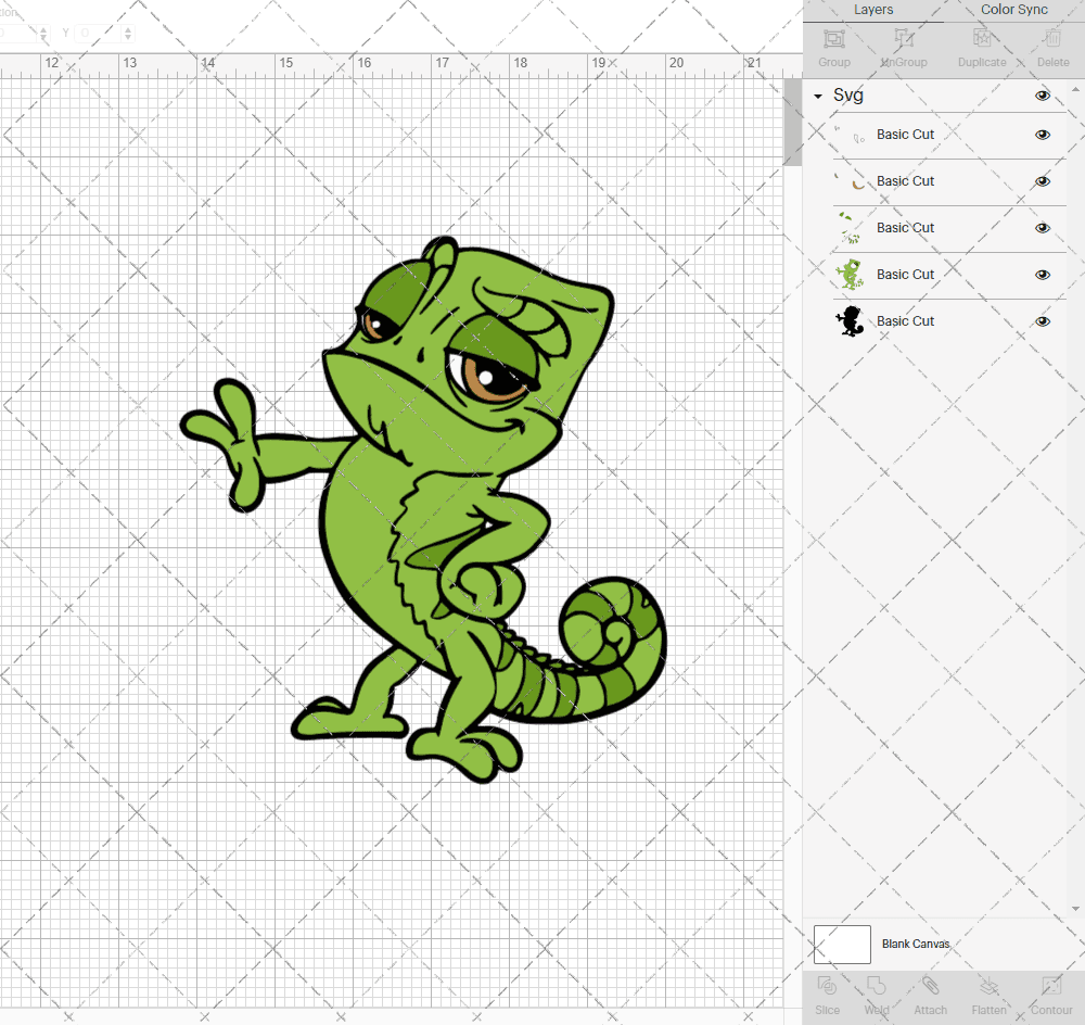 Pascal - Tangled, Svg, Dxf, Eps, Png - SvgShopArt