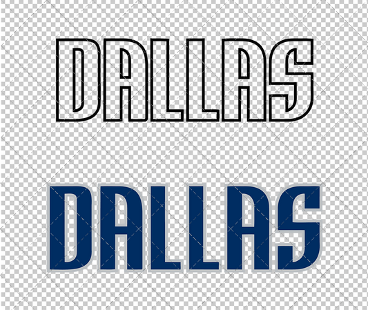 Dallas Mavericks Jersey 2001, Svg, Dxf, Eps, Png - SvgShopArt