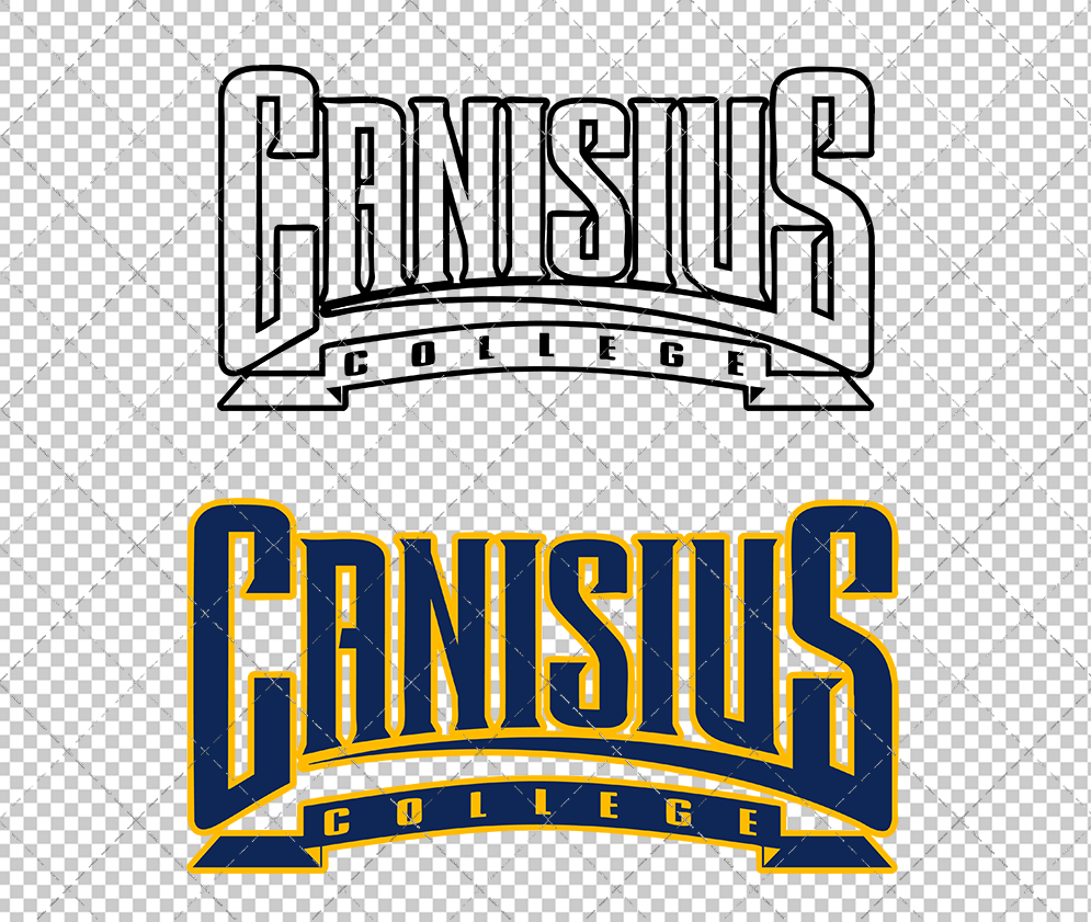 Canisius Golden Griffins Wordmark 1998 002, Svg, Dxf, Eps, Png