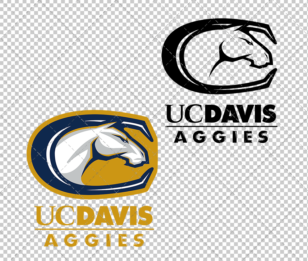 California Davis Aggies Secondary 1999, Svg, Dxf, Eps, Png