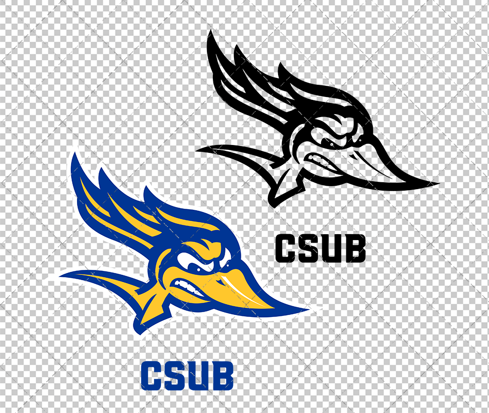 CSU Bakersfield Roadrunners Alternate 2022 002, Svg, Dxf, Eps, Png