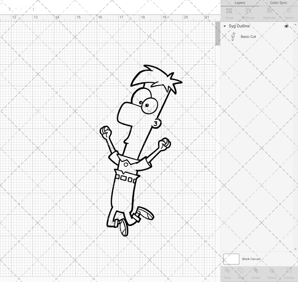 Ferb Fletcher - Phineas and Ferb, Svg, Dxf, Eps, Png - SvgShopArt
