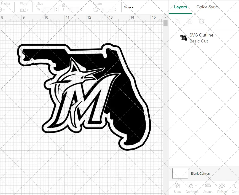 Miami Marlins Concept 2019 003, Svg, Dxf, Eps, Png - SvgShopArt