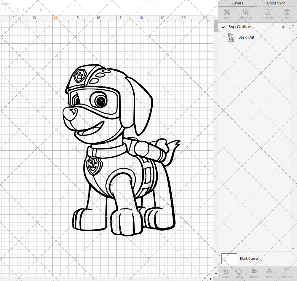 Zuma - Paw Patrol 002, Svg, Dxf, Eps, Png - SvgShopArt