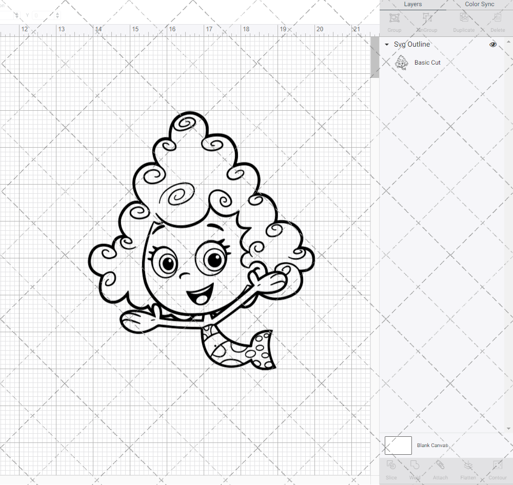 Deema - Bubble Guppies, Svg, Dxf, Eps, Png - SvgShopArt