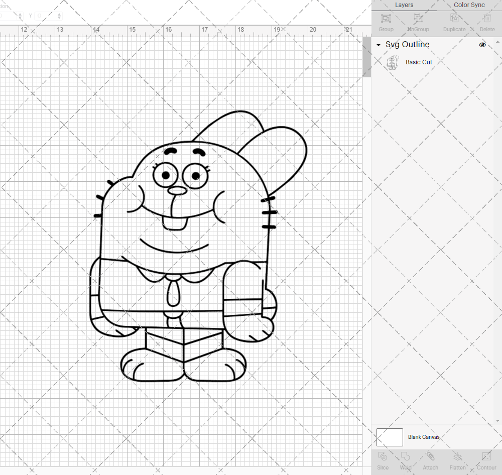 Richard Watterson - The Amazing World of Gumball, Svg, Dxf, Eps, Png - SvgShopArt