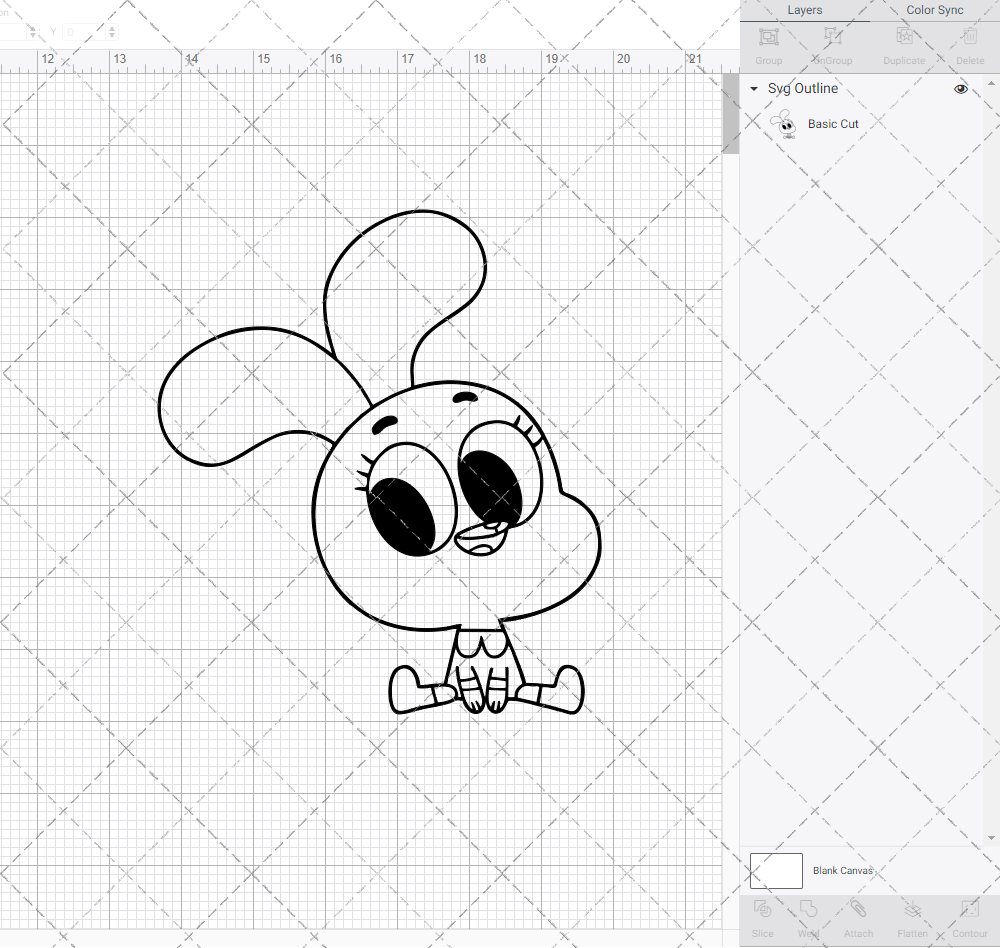 Anais Watterson - The Amazing World of Gumball 002, Svg, Dxf, Eps, Png - SvgShopArt