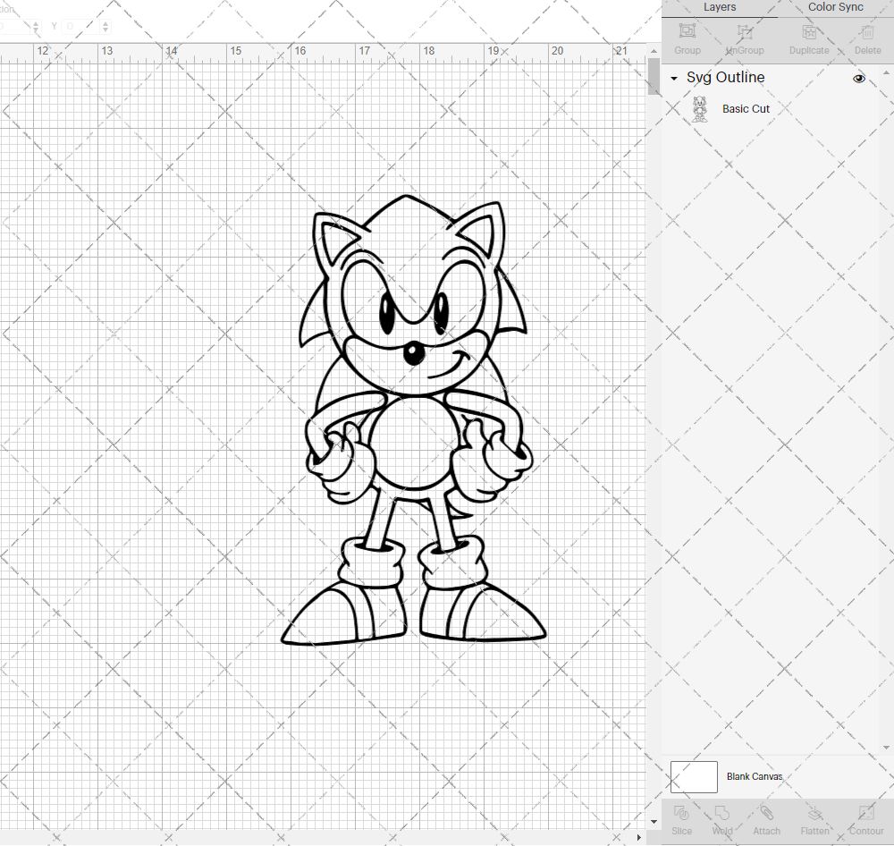 Sonic the Hedgehog 002, Svg, Dxf, Eps, Png - SvgShopArt