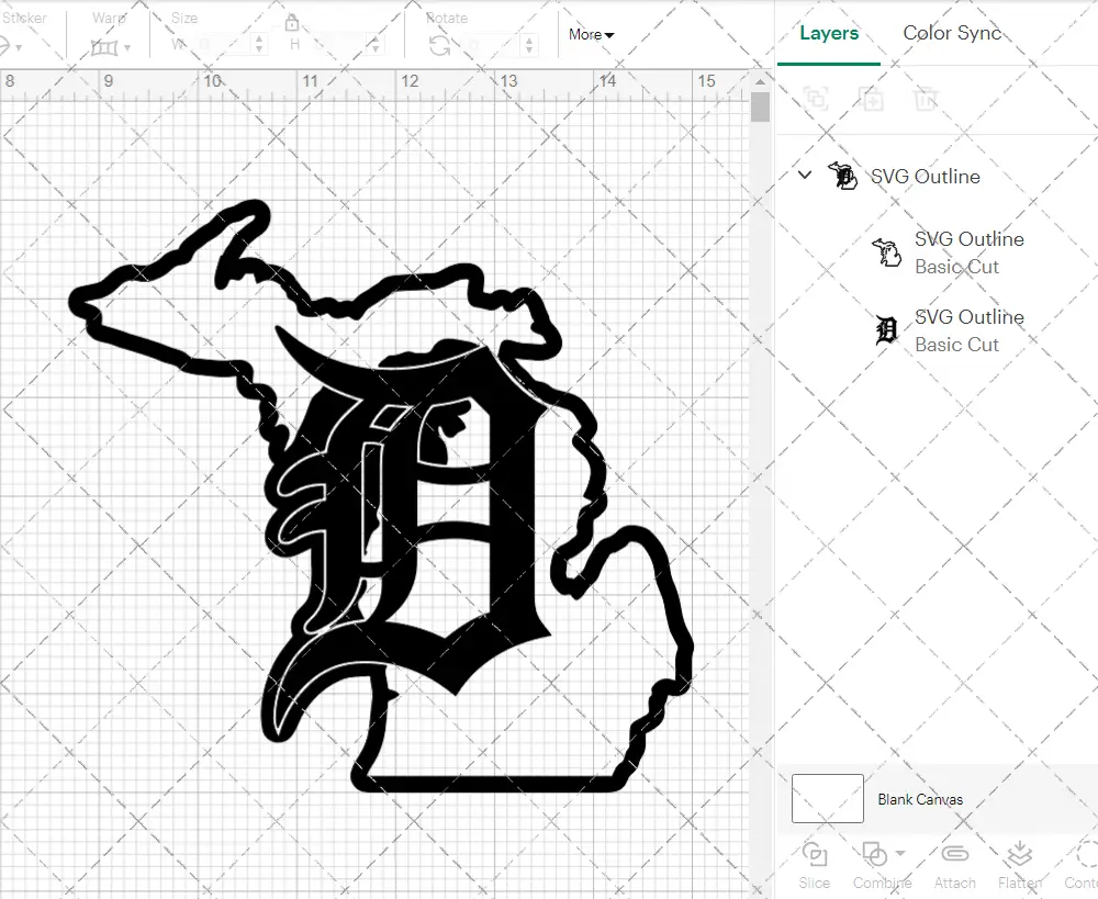 Detroit Tigers Concept 2016 003, Svg, Dxf, Eps, Png - SvgShopArt