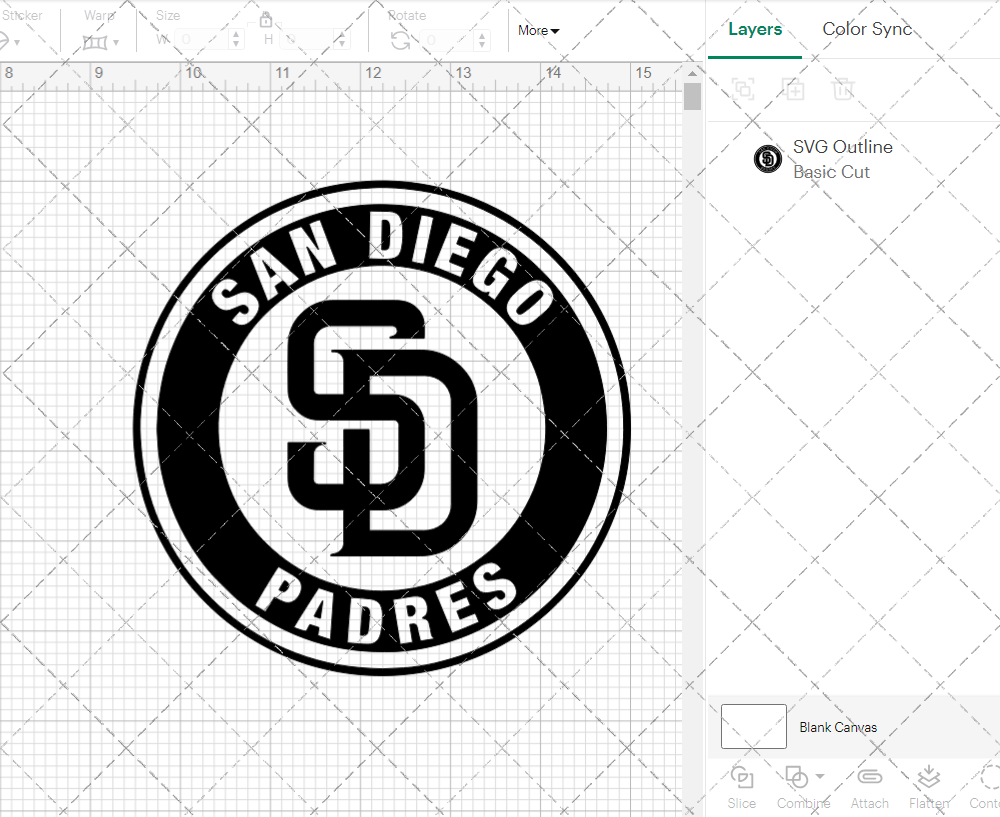 San Diego Padres Circle 2015, Svg, Dxf, Eps, Png - SvgShopArt