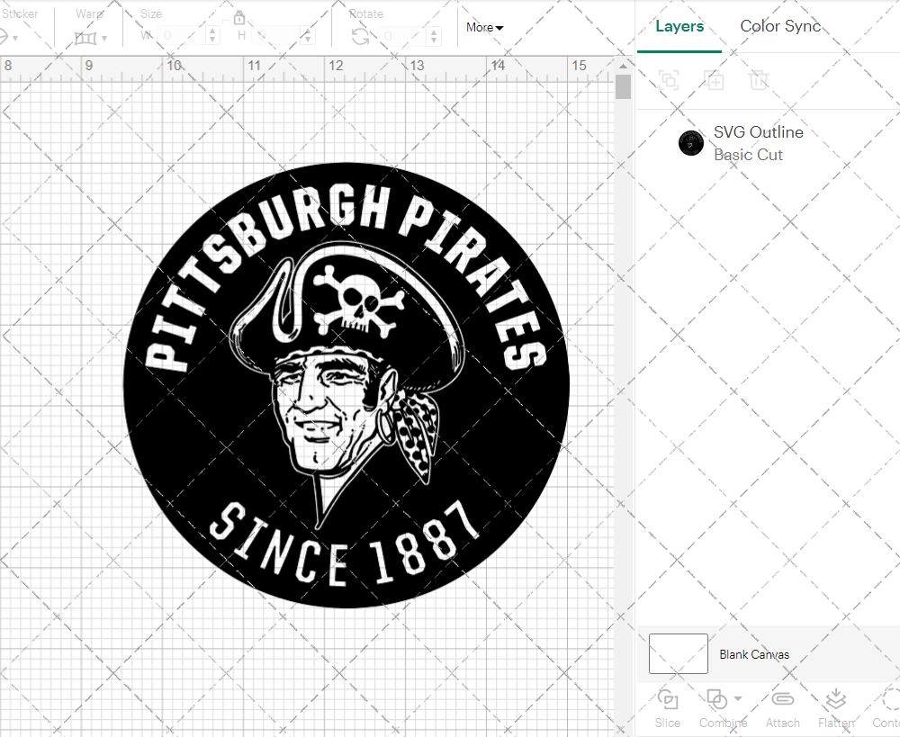 Pittsburgh Pirates Circle 1967, Svg, Dxf, Eps, Png - SvgShopArt