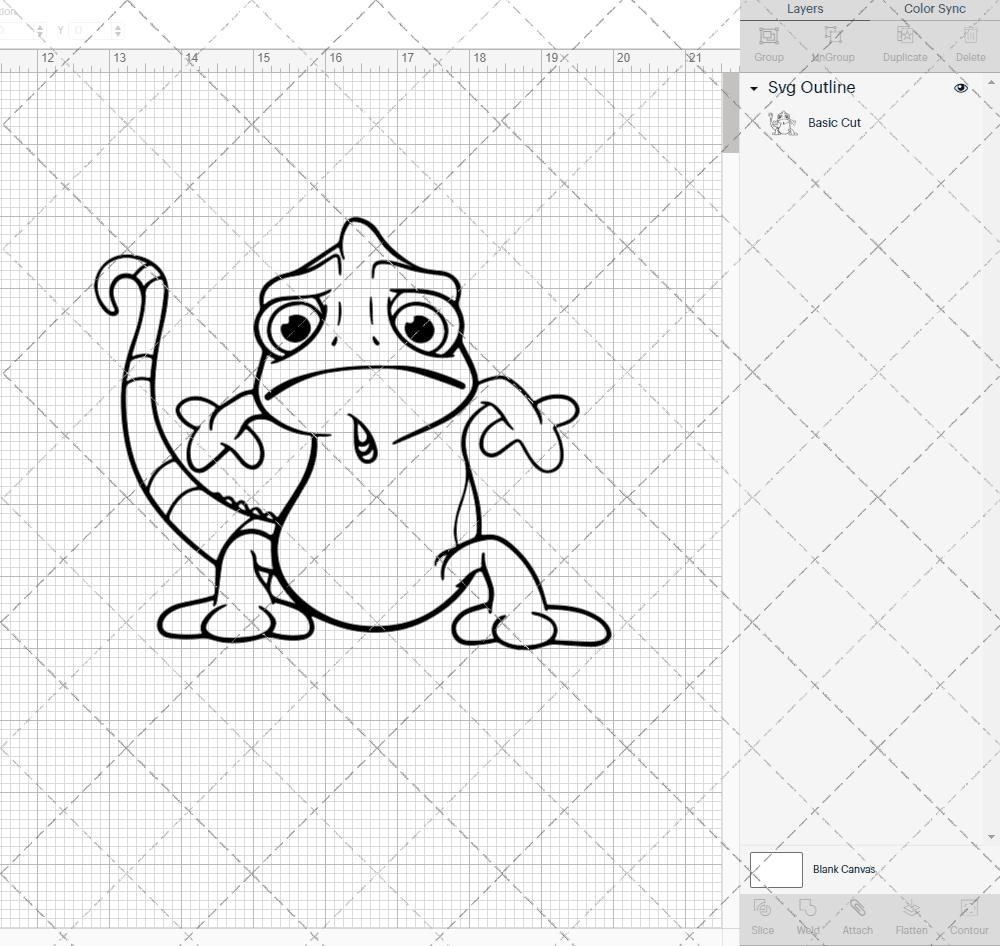 Pascal - Tangled 002, Svg, Dxf, Eps, Png - SvgShopArt
