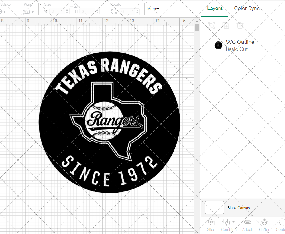 Texas Rangers Circle 1984, Svg, Dxf, Eps, Png - SvgShopArt