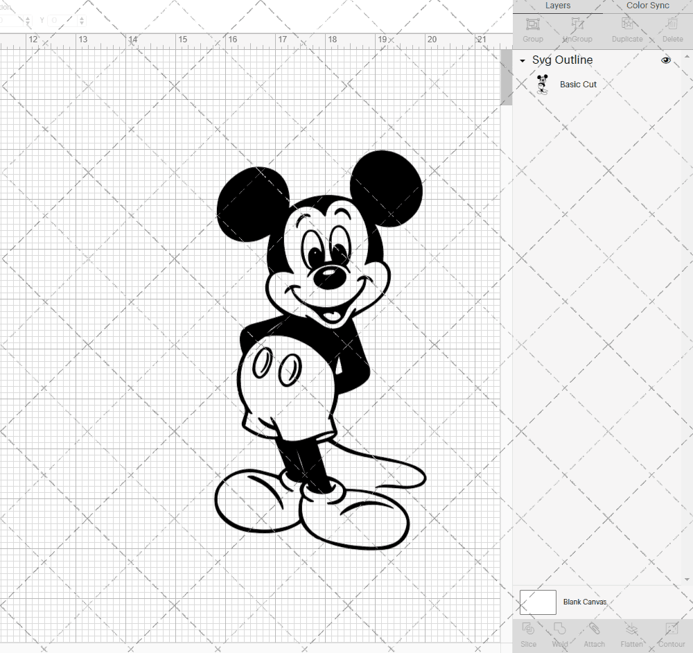 Mickey Mouse 007, Svg, Dxf, Eps, Png - SvgShopArt