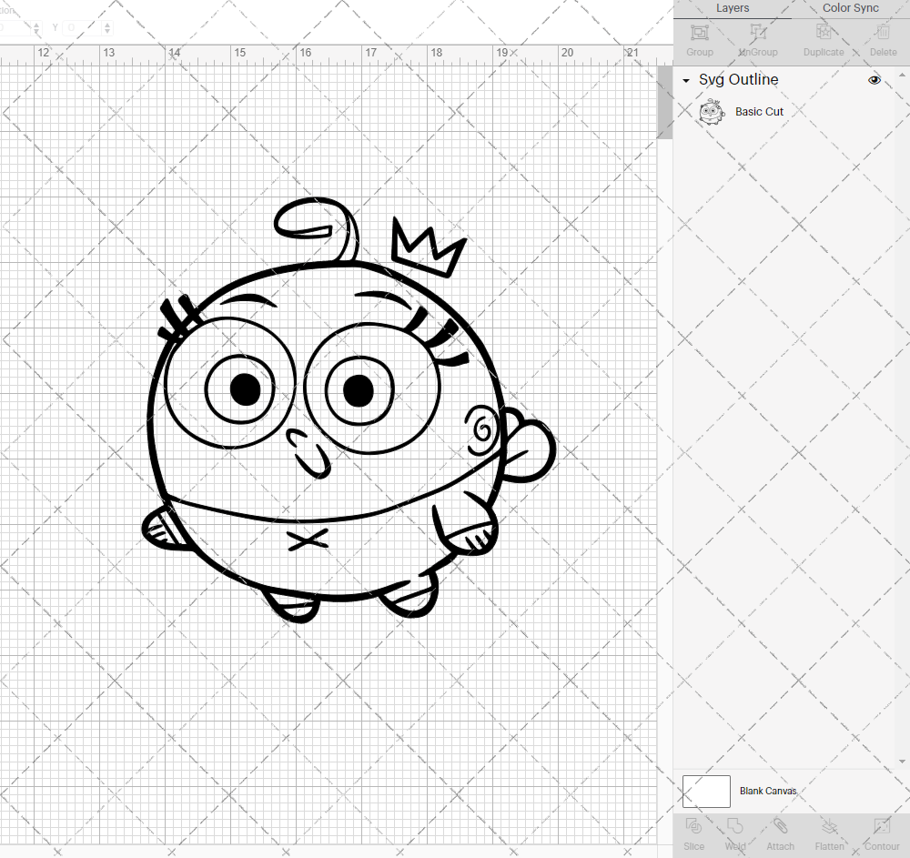 Poof - The Fairly Odd Parents 003, Svg, Dxf, Eps, Png - SvgShopArt