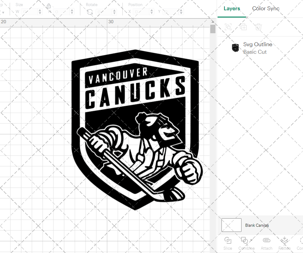 Vancouver Canucks Concept 2007, Svg, Dxf, Eps, Png - SvgShopArt