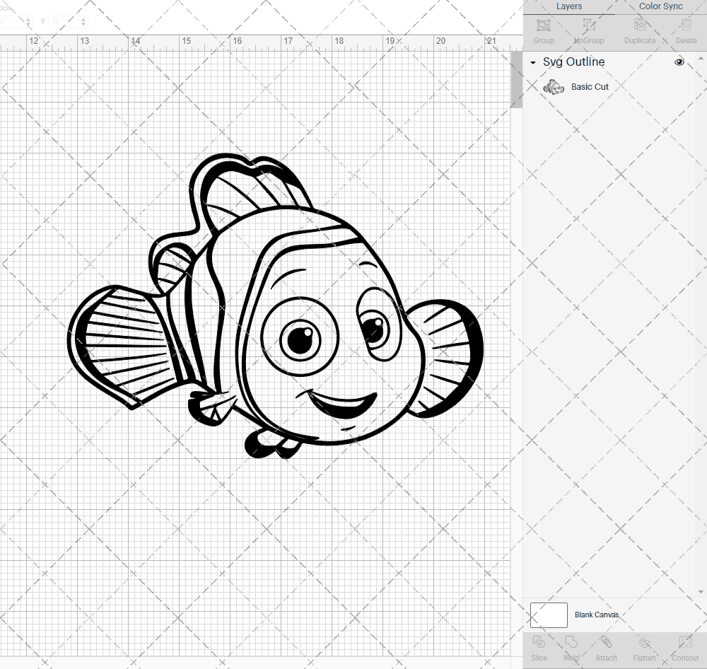 Nemo - Finding Nemo 003, Svg, Dxf, Eps, Png - SvgShopArt