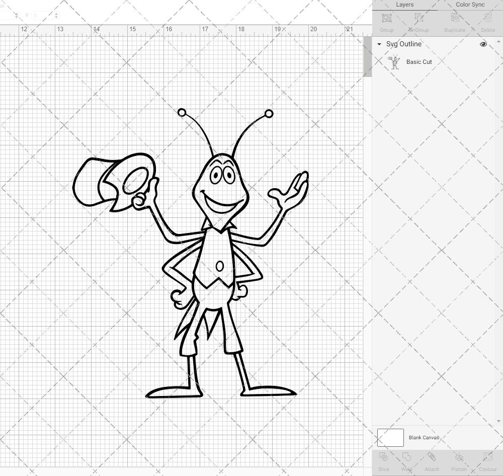 Flip - Maya The Bee 002, Svg, Dxf, Eps, Png - SvgShopArt