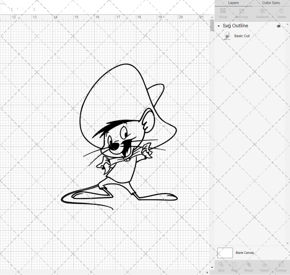 Speedy Gonzales - Looney Tunes, Svg, Dxf, Eps, Png - SvgShopArt