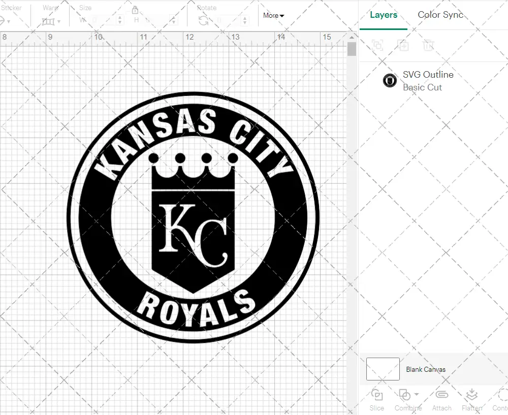 Kansas City Royals Circle 2002, Svg, Dxf, Eps, Png - SvgShopArt