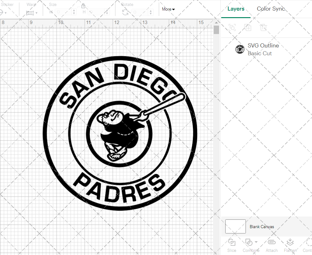 San Diego Padres Circle 2020, Svg, Dxf, Eps, Png - SvgShopArt