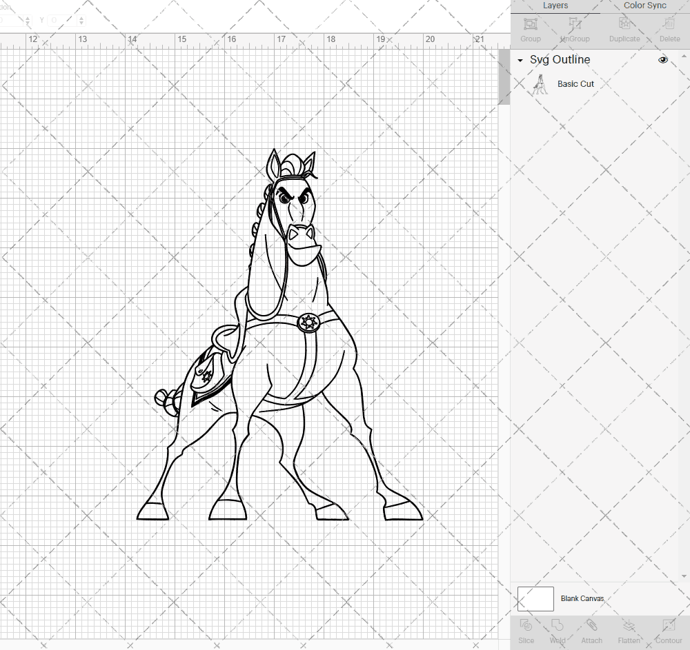 Maximus - Tangled, Svg, Dxf, Eps, Png - SvgShopArt