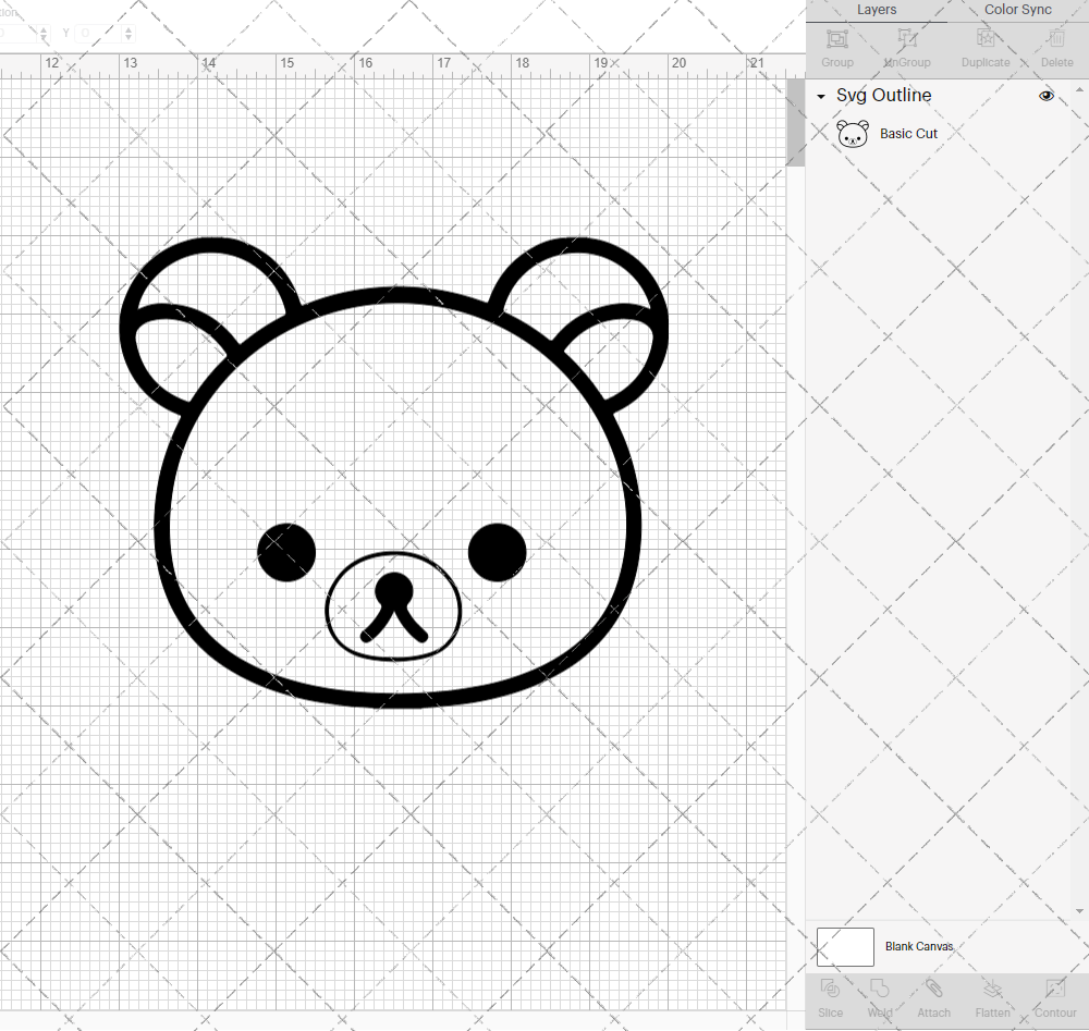 Rilakkuma, Svg, Dxf, Eps, Png - SvgShopArt