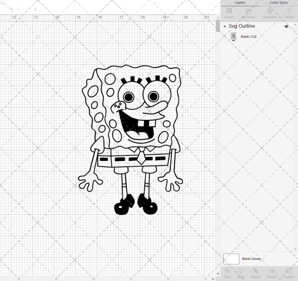 SpongeBob SquarePants 002, Svg, Dxf, Eps, Png - SvgShopArt