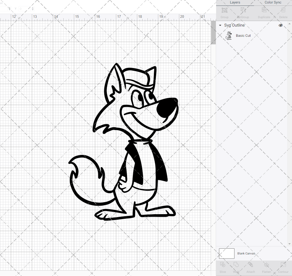 Ding-A-Ling Wolf, Svg, Dxf, Eps, Png - SvgShopArt