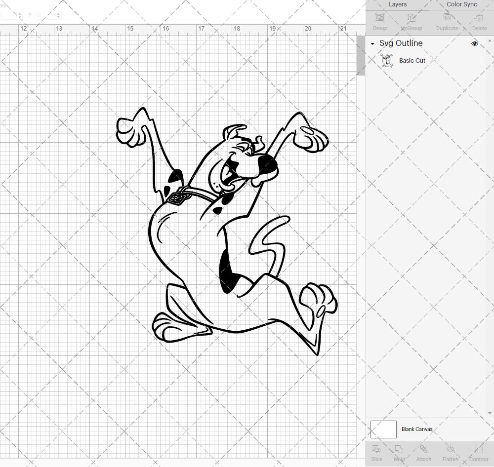 Scooby-Doo 002, Svg, Dxf, Eps, Png - SvgShopArt