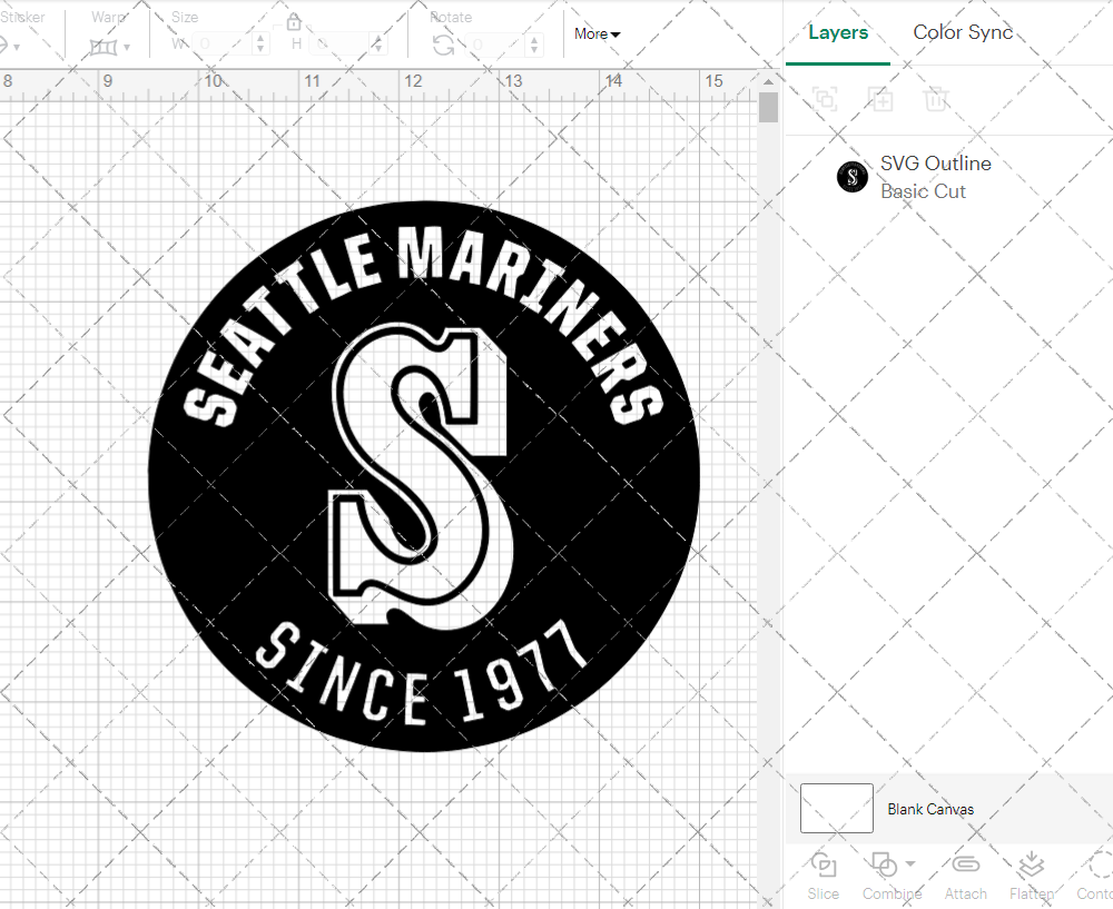 Seattle Mariners Circle 1987, Svg, Dxf, Eps, Png - SvgShopArt