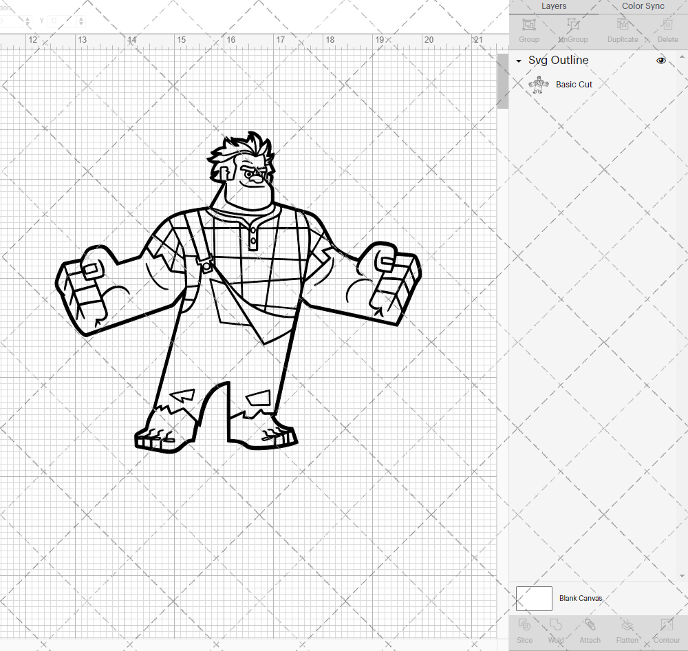 Ralph - Wreck-It Ralph, Svg, Dxf, Eps, Png - SvgShopArt