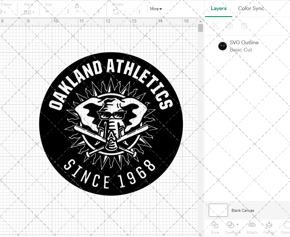 Oakland Athletics Circle 1994, Svg, Dxf, Eps, Png - SvgShopArt