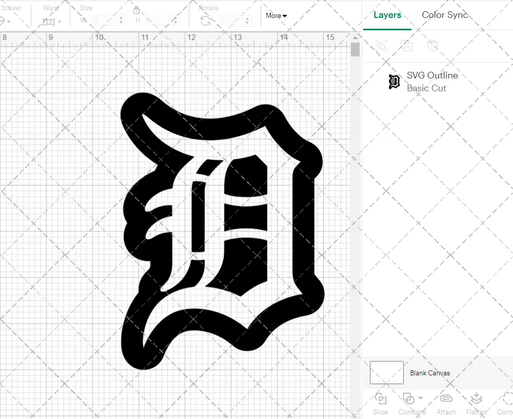 Detroit Tigers Concept 2016 002, Svg, Dxf, Eps, Png - SvgShopArt