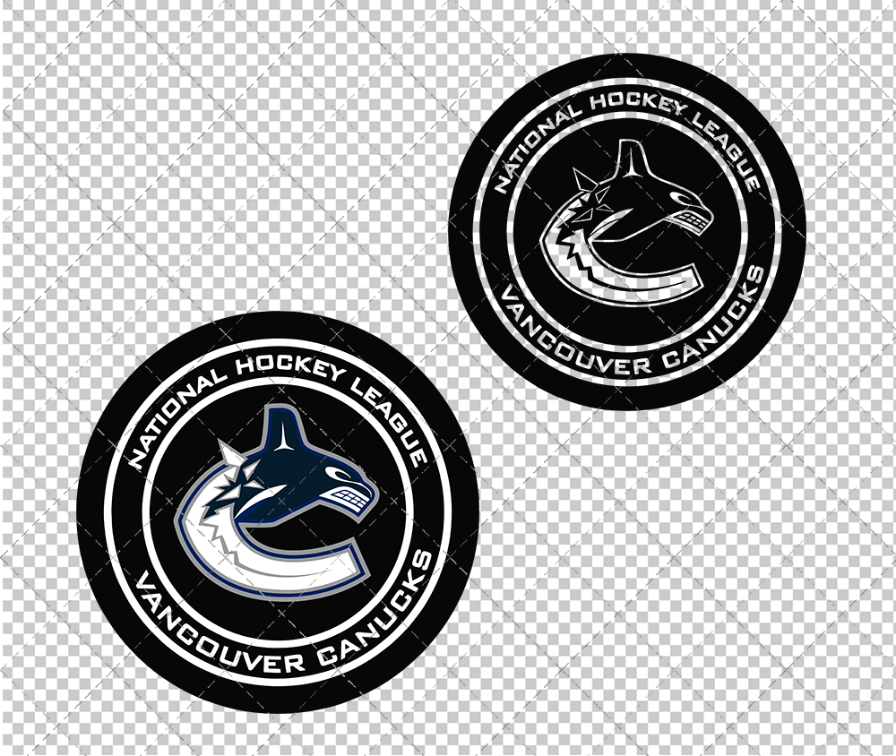 Vancouver Canucks Circle 2019 005, Svg, Dxf, Eps, Png - SvgShopArt