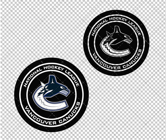 Vancouver Canucks Circle 2019 005, Svg, Dxf, Eps, Png - SvgShopArt