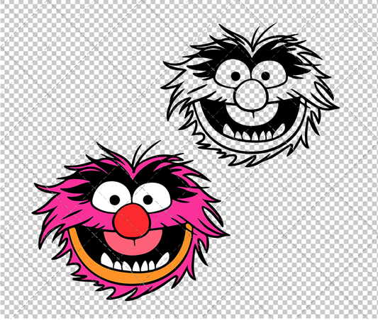 Animal - The Muppet, Svg, Dxf, Eps, Png SvgShopArt
