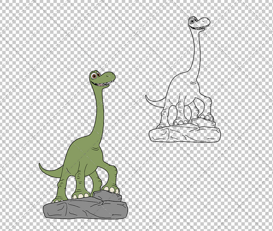 Arlo - The Good Dinosaur, Svg, Dxf, Eps, Png SvgShopArt
