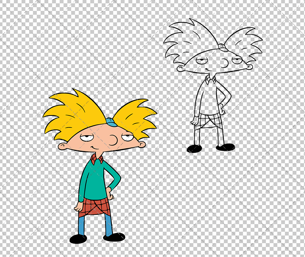 Arnold Shortman - Hey Arnold, Svg, Dxf, Eps, Png SvgShopArt