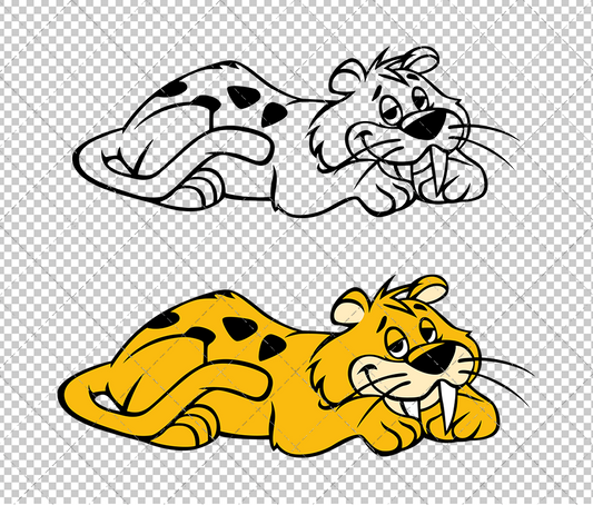 Baby Puss - The Flintstones, Svg, Dxf, Eps, Png SvgShopArt