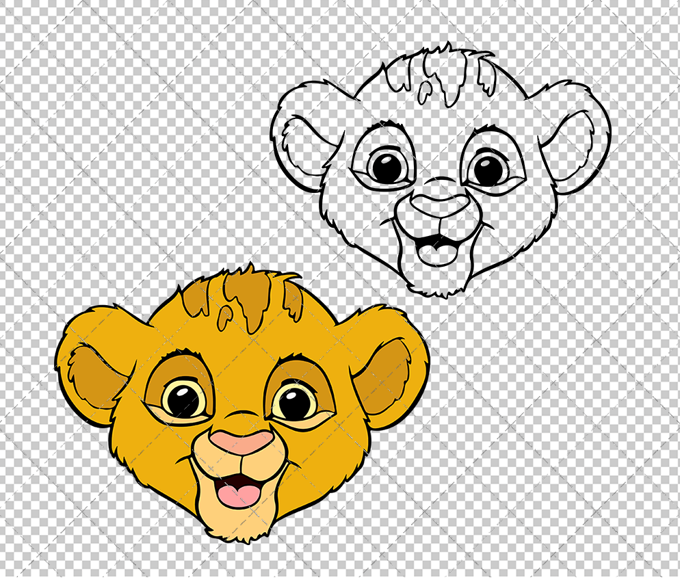 Baby Simba Clipart