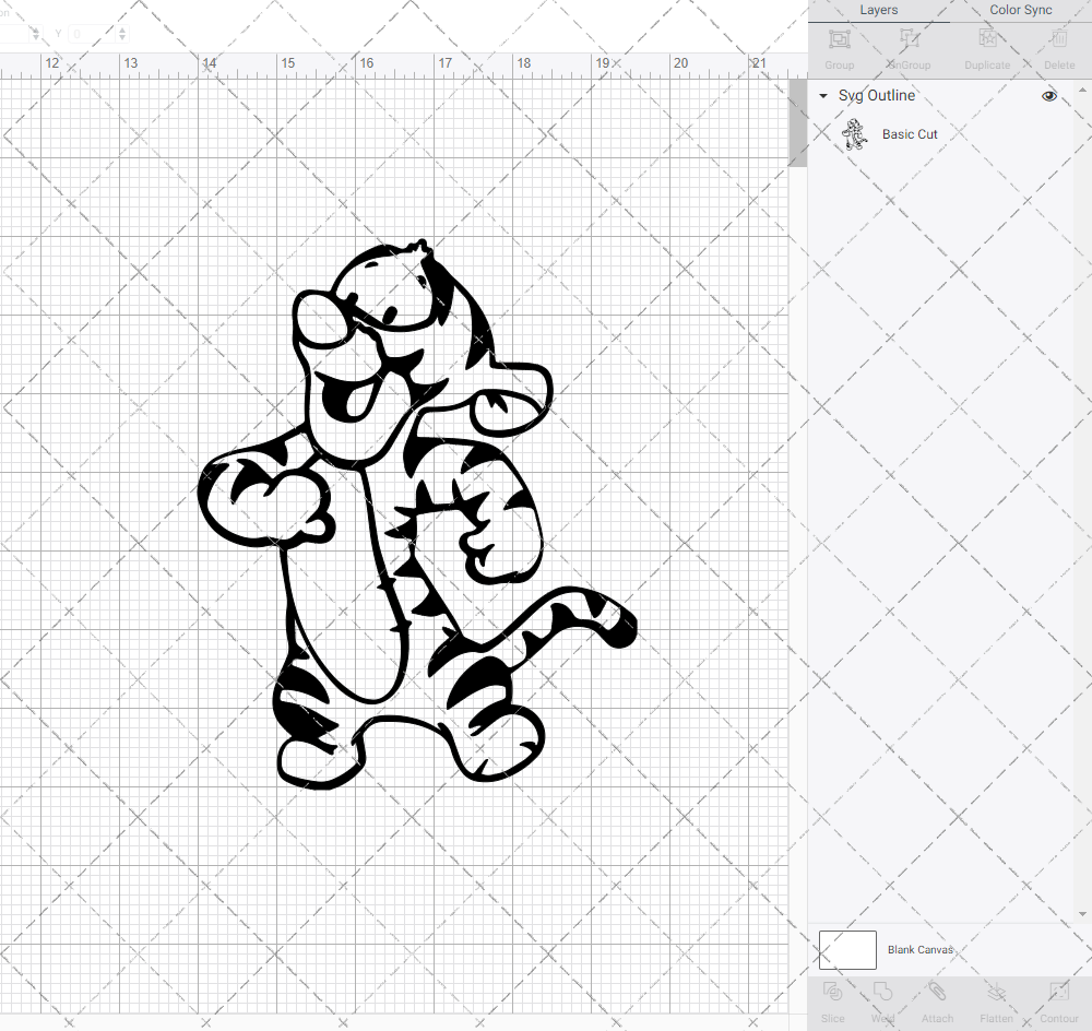 Baby Tigger - Winnie The Pooh 002, Svg, Dxf, Eps, Png SvgShopArt