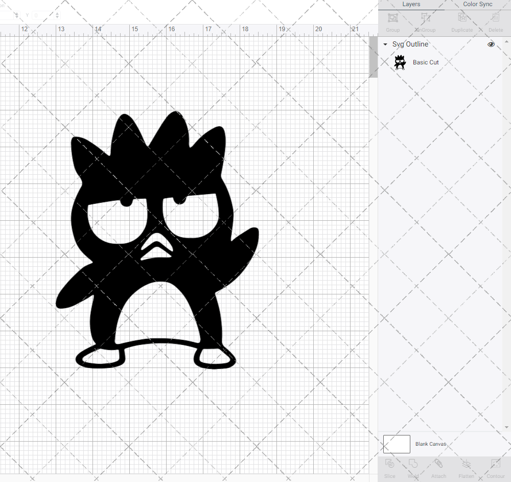 Badtz-Maru - Sanrio, Svg, Dxf, Eps, Png SvgShopArt