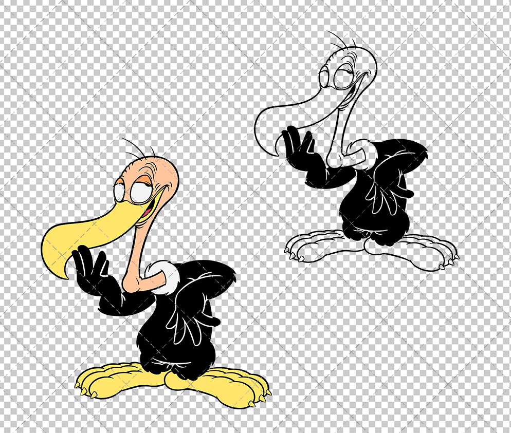 Beaky Buzzard - Looney Tunes, Svg, Dxf, Eps, Png SvgShopArt