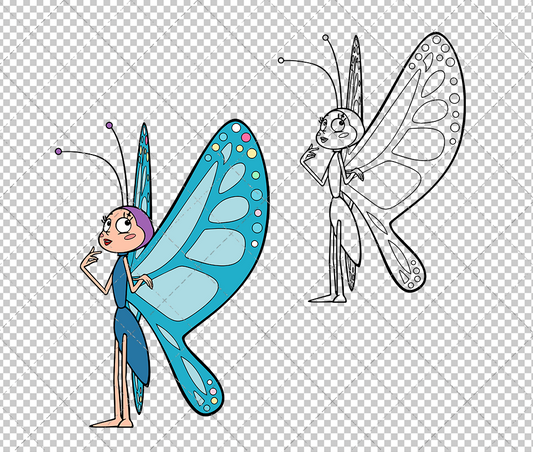 Beatrice - Maya the Bee, Svg, Dxf, Eps, Png SvgShopArt