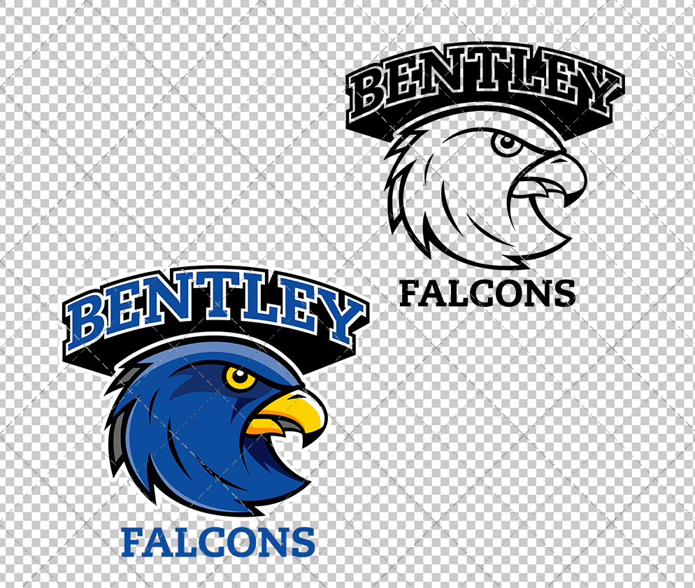 Bentley Falcons Alternate 2013, Svg, Dxf, Eps, Png