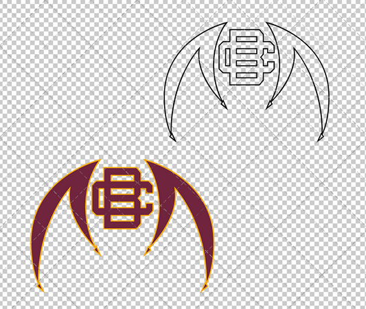 Bethune-Cookman Wildcats Alternate 2010 002, Svg, Dxf, Eps, Png