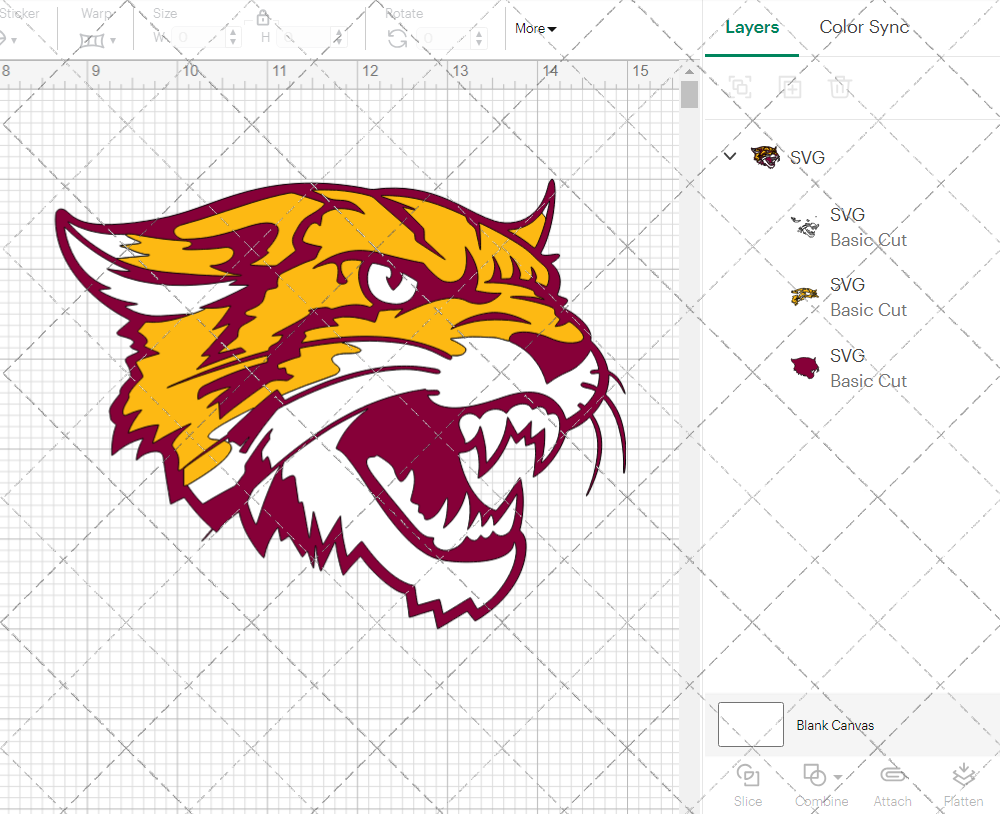 Bethune-Cookman Wildcats Alternate 2016, Svg, Dxf, Eps, Png 002